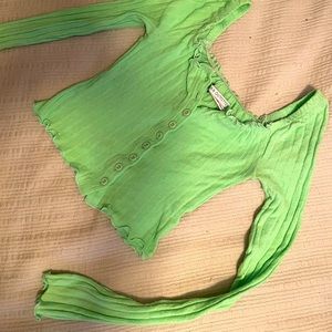 Urban outfitters sweater button up!